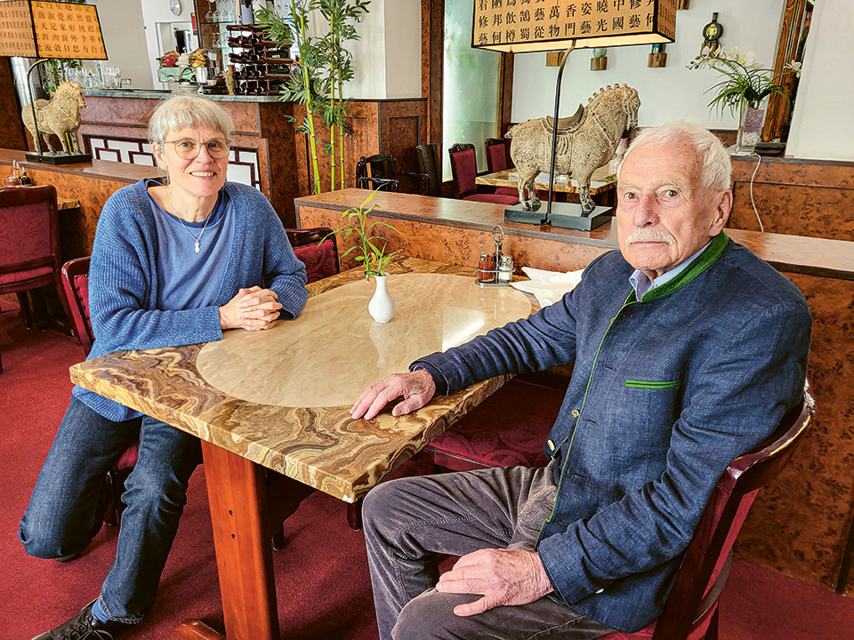 Bettina Hilpert und Friedrich Reg