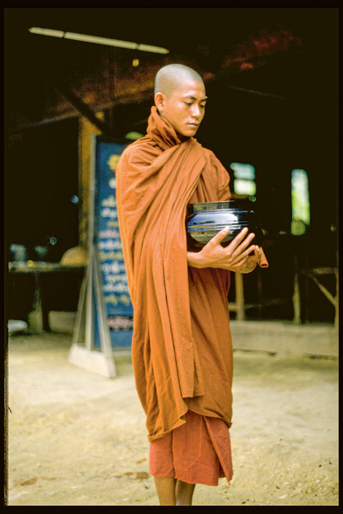 Mönch, fotografiert von Friedrich Reg
