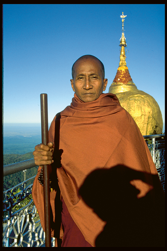 Mönch, fotografiert von Friedrich Reg
