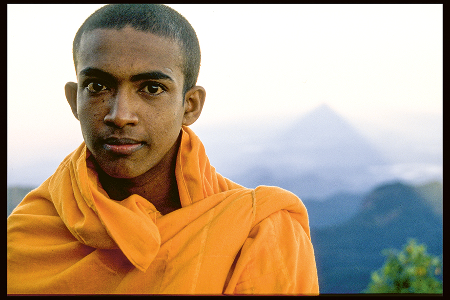 Mönch, fotografiert von Friedrich Reg
