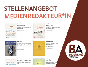 Vorschaubild "Stellenangebot Medienredakteur*in für BUDDHISMUS aktuell gesucht"