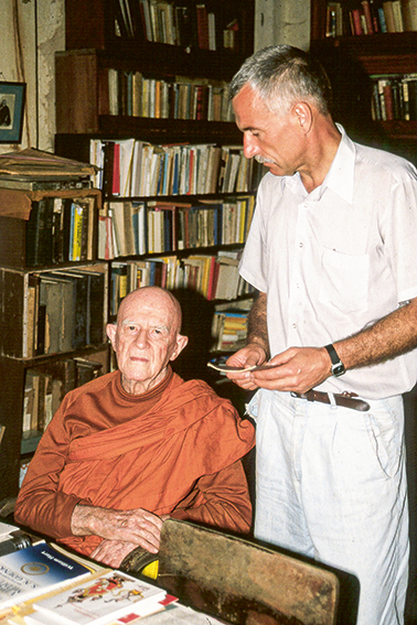 Ehrw. Nyanaponika und Friedrich Reg