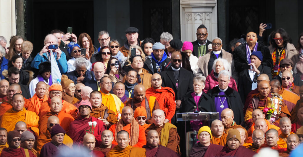 Walk for peace Washington National Cathedral am 10. Februar 2026
Foto: Robert Kennicott, CC BY-SA 4.0, via Wikimedia Commons