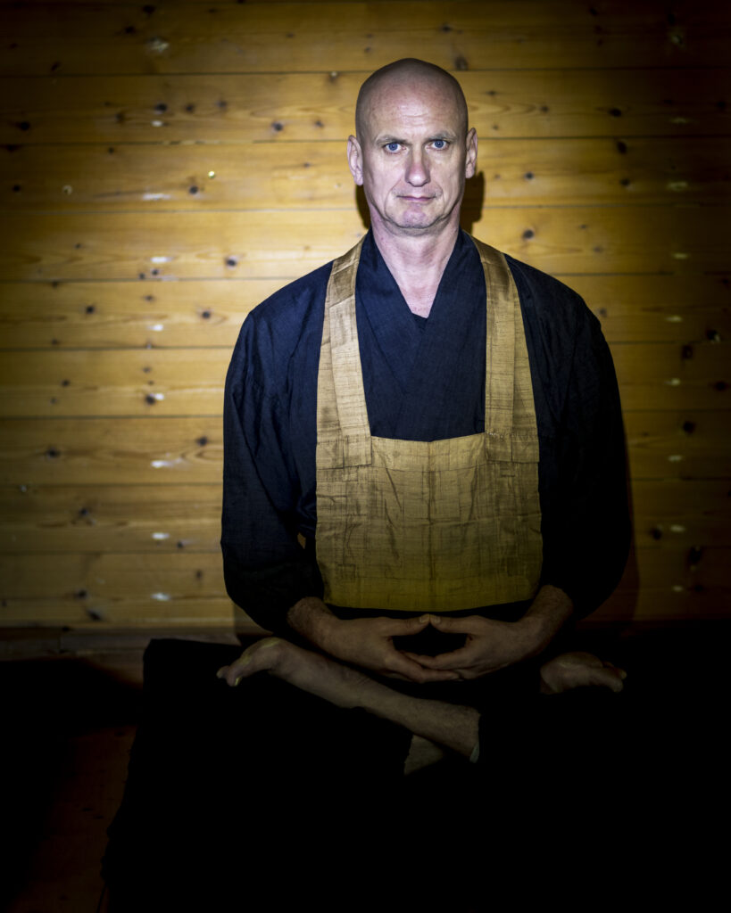 MUHO, Muhō (Olaf)Nölke, deutscher Zenmeister, Autor und Übersetzer, Halle Wolkentor Zen Temple 28.08.2025 Muhō Nölke